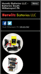 Mobile Screenshot of hurwitzbatteries.com